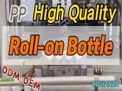 Kişisel bakım ürünleri için plastik yuvarlak şişe PP taşınabilir yuvarlak şişe