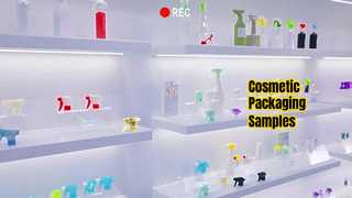 Kozmetik ambalaj fabrikası numune odası