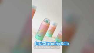 Hepsi plastik havasız şişe.