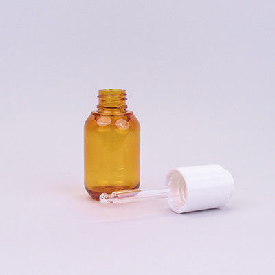 satın al Amber PETG Plastik Göz Damlası Şişeleri 30ml Beyaz Damlası Saç Serumları online manufacture