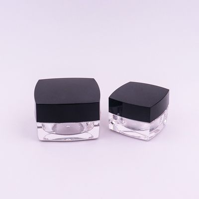 satın al Anti-Yaşlanma Göz Kremi için Kare Akrilik Kozmetik Kavanozlar 15g 30g 50g Boş Krem Konteyneri online manufacture