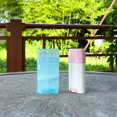 satın al 50 ml antiperspirant ve parfüm için PP deodorant çubuğu konteyneri online manufacture
