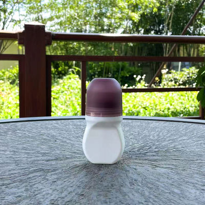 satın al Plastic 75ml Refillable Roll On Bottle Empty Essential Oil Perfume Container PP ball roller bottle online manufacture