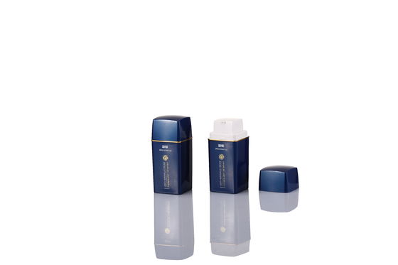 30ml Squarelogo Kişiselleştirilmiş Plastik Hava Sığdırmayan Şişe Vücut Bakımı İçin Hava Sığdırmayan Kozmetik Şişe