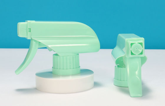 28/410 1.20ml/T - 1.40ml/T Plastik Trigger Sprayer Yeşil Siyah Trigger Sprayer Çocuk Kilitli