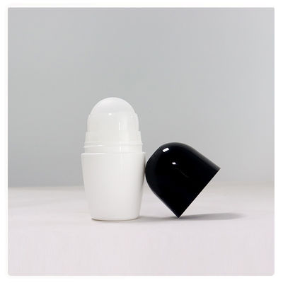 PP PE Siyah 50ml Yağ Rulo Şişeleri Siyah Cam Rulo Şişeleri Deodorant İçin Eko Dost