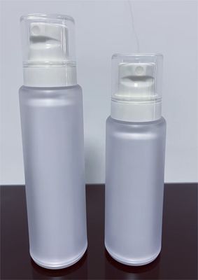 Dondurulmuş Yarım Şeffaf İnce Sisli Saç Spreyi Şişe 100ml 120ml Ultra İnce Sürekli Sisli Saç Bakımı Spreyi