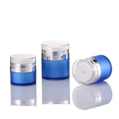 15ml 30ml 50ml PP Center Out Jar Yüz Kremi Jar Boş Hava Almaz Kozmetik Kap