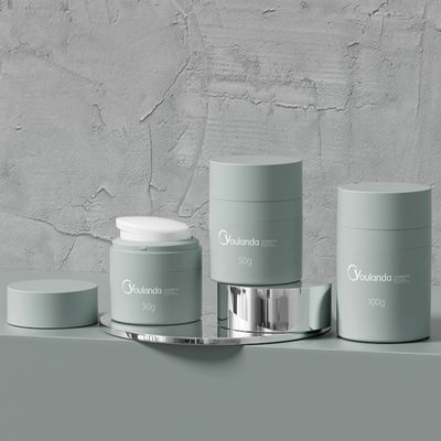 PP Havasız Krem Kozmetik Kavanozlar Krem için Boş Kap 30ml 50ml 100ml YLD04A