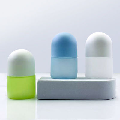 Çevre dostu PP 20ml Mini Roll On Parfüm Şişeleri Kozmetik ambalaj için Plastik Top Rol Şişe