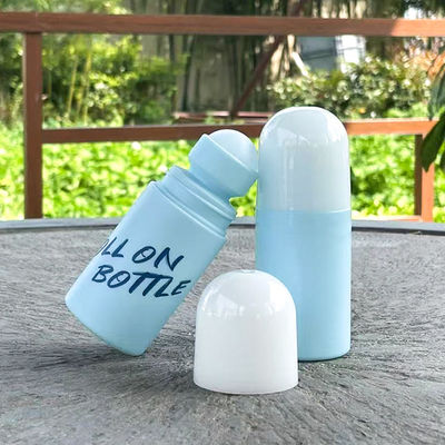 50ml Parfüm Yağı Roll On Şişeleri PP Boş Roll On Deodorant Şişeleri
