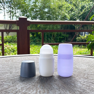 60ml Hacimli Çevre Dostu Seçenekler İçin Özel Logolu Plastik Roll-On Şişeler