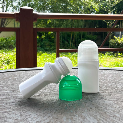 Düz 75ml Rulo Deodorant Konteyneri Deri Bakımı PP Plastik Kozmetik Deodorant Şişe Kol Altında Deodorant Şişesi
