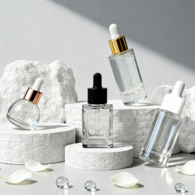 Mezun Damlalıklı Cam Damlalık Pipet 1Oz 10Ml 30Ml 100Ml Uçucu Yağ Cam Şişe Mezun Cam Damlalık