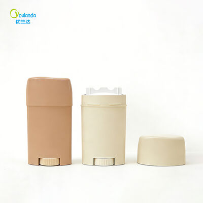 PP Deodorant Stick Konteyner Antiperspirant Plastik Kozmetik Paketleme Ekolojik Dost Deodorant Tüpler