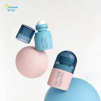 20 ml PCR Çevre Dostu PP Roll-On Şişe, Çocuklar İçin Uçucu Yağ Seyahat Boyu Bilyalı Şişe