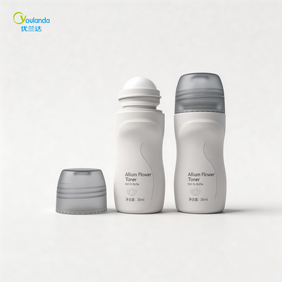 30ml Şişe Üzerindeki İnce Rulo Tatlı Plastik Roller Top Şişe Yeniden Doldurulabilir Seyahat Esanslı Yağı
